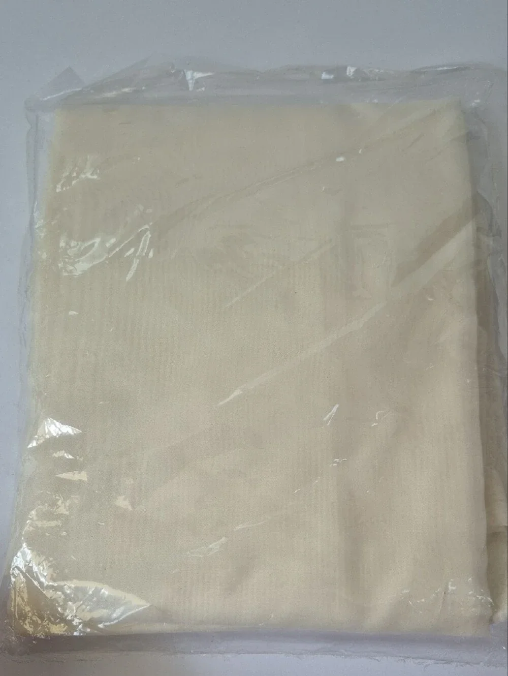 Vintage S. Lichtenberg Sheer Curtain Panel Gigi Egg Shell Polyester 84